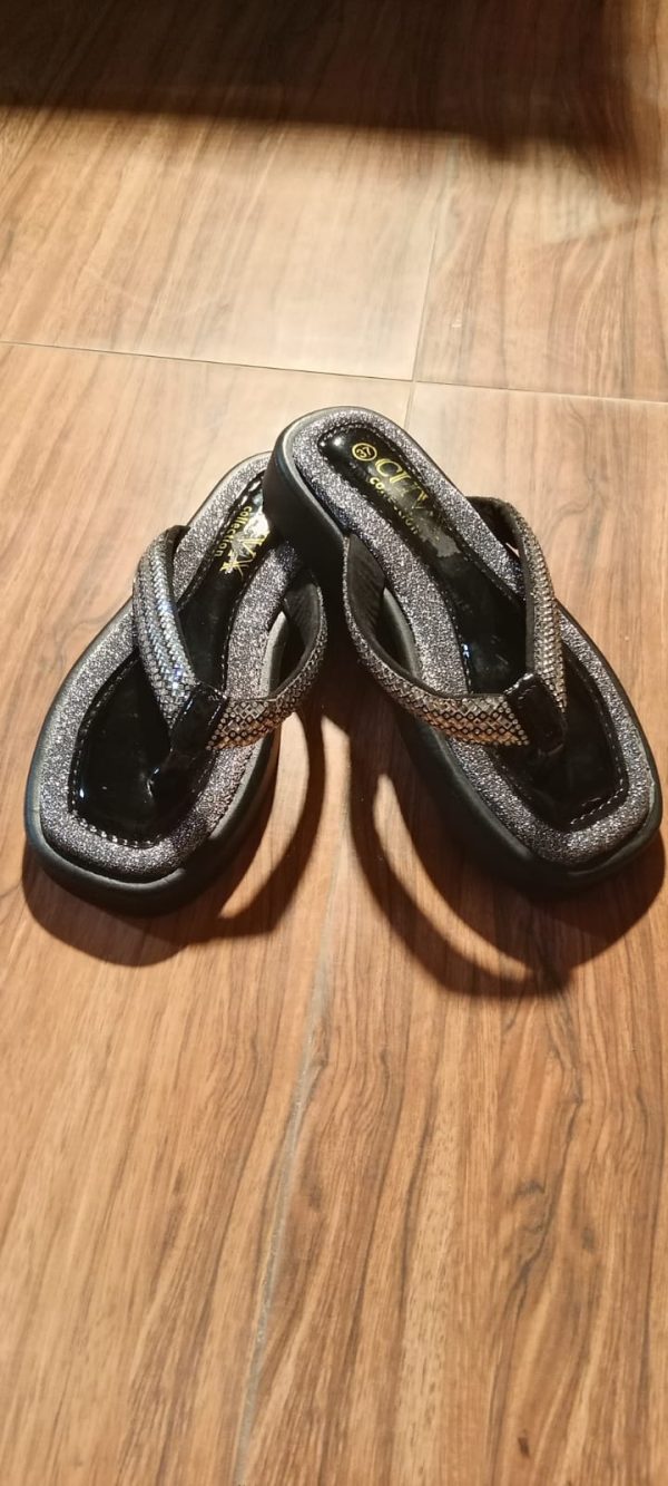 Black flip flop